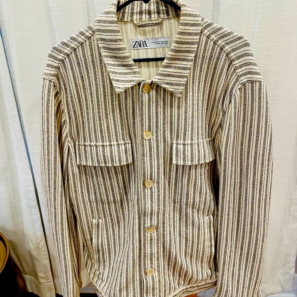 Lightweight shirt jacket